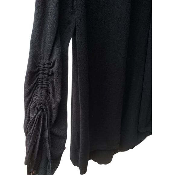 Express Black Cardigan Sweater Versatile Knit - Picture 2 of 5